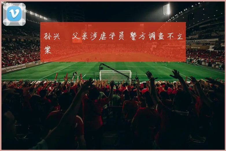 孙兴慜父亲涉虐学员 警方调查不立案